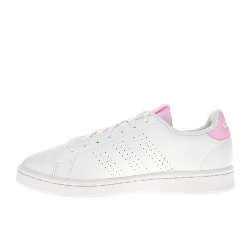 Image of adidas Womens Advantage Lace Up Sneakers Shoes Casual - White