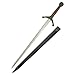 Medieval Warrior Middle Age Crusader Viking Sword with Scabbard (Medieval Broad Sword)