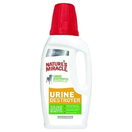 Nature's Miracle Dog Urine Destroyer for Dogs, Urine Enzymatic Formula, Pour, 32 oz (P-96999)