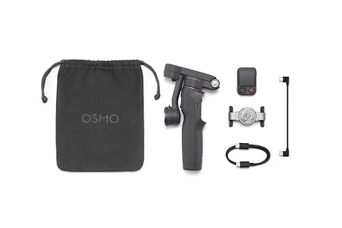 Image of DJI Osmo Mobile 8P Standard Combo | 3-Axis Smartphone Gimbal Stabilizer | Osmo FrameTap Remote | ActiveTrack 8.0 | Built-in Extension Rod & Tripod, Black