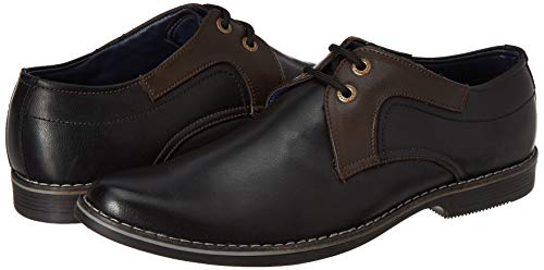 Image of Centrino Mens Formal Shoes |Elegant Lace Up Derby for Business & Casual Wear | Premium Craftsmanship for a Stylish & Sophisticated Look | Cushioned Insole for All-Day Comfort & Support