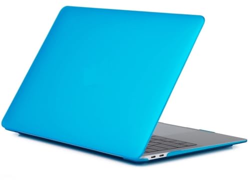 Image of Case Compatible with MacBook Pro 14 inch Case 2026 2025 2024-2021 M5 M4 M3 M2 M1 A3434 A3112 A3185 A3401 A2918 A2992 A2779 A2442Plastic Hard Shell Cover Case, Matte Light Blue