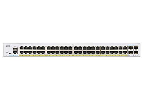 Image of Cisco Business CBS250-48P-4X Smart Switch, 48 Port GE, PoE,4x10G SFP+, Limited Lifetime Protection (CBS250-48P-4X)