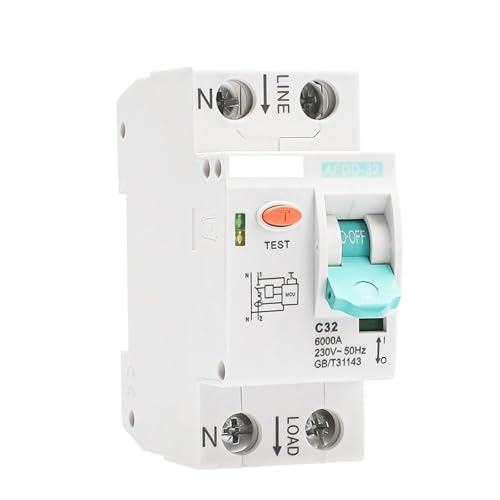 ���荞�݉ߕ��גZ���ی� AFDD+MCB 32A 6KA 1P+N 1��(C �J�[�u�A25A)