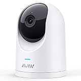 Security Camera for Baby Monitor, 2K Wi-Fi Cameras for Home Security, Pan/Tilt/Zoom Indoor Camera Wi