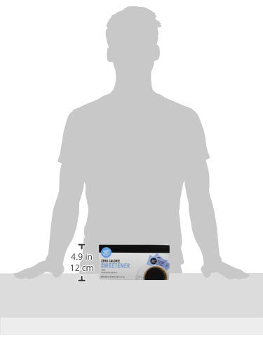 Amazon Brand - Happy Belly Zero Calorie Blue Aspartame Sweetener, 1000 Count (Previously Sugarly Sweet) #TOP4