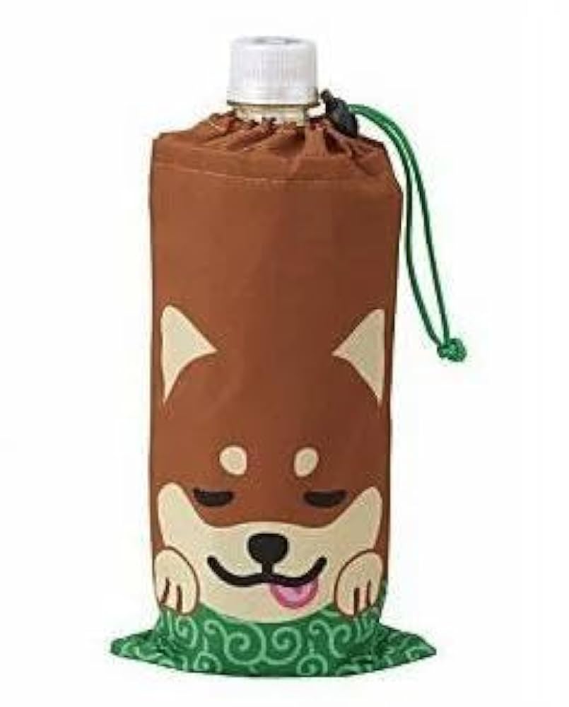 Amazon.co.jp: 柴犬 おさんぽグッズDX ペットボトル 巾着 ゴマ柴