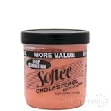 Softee Cholesterol Plus Jojaba Oil Deep Conditioning Treatment, 6 Ounce