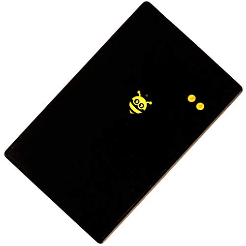 Pebblebee BlackCard Wallet Finder-Rechargeable & 500 Foot Range