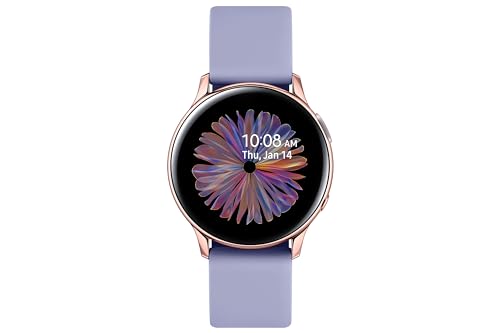 Samsung Galaxy Watch Active 2, Bluetooth Fitnessarmband Für Android, Fitness-Tracker, 40mm, wassergeschützt, ausdauernder Akku, Violet (Deutche Version)