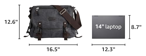 WEPLAN Classic Military Canvas Bag