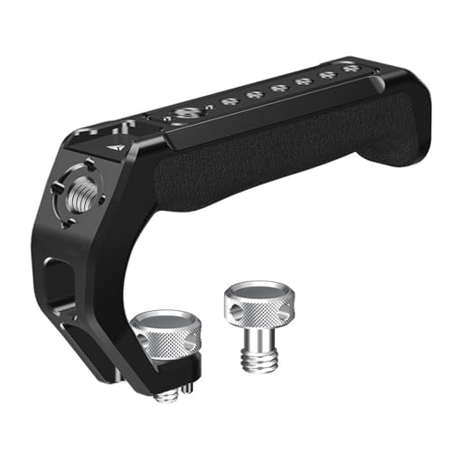 Camera handle top aluminium ergonomique avec bouton libération rapide - 5