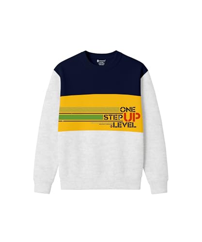 Image of KYDA KIDS 100% Cotton Unisex Boys and Girls Hoodies | Hooded Neck Chest Printed Full Sleeve Sweatshirts for Unisex