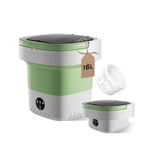 Portable Washing Machine,Mini Washer 16L Washer,Small Clothes Folding Washing Machine Of Underwear, Baby And Small Delicates, 3 Cleaning Modes Suitable For Home Apartments Dormitories, Hotels