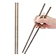 Essstäbchen-Helfer für Erwachsene, Trainings-Essstäbchen, wiederverwendbare rutschfeste Lern-Essstäbchen, Finger-Essstäbchen für Anfänger, Trainer, Lernende, ältere Menschen mit Behinderungen
