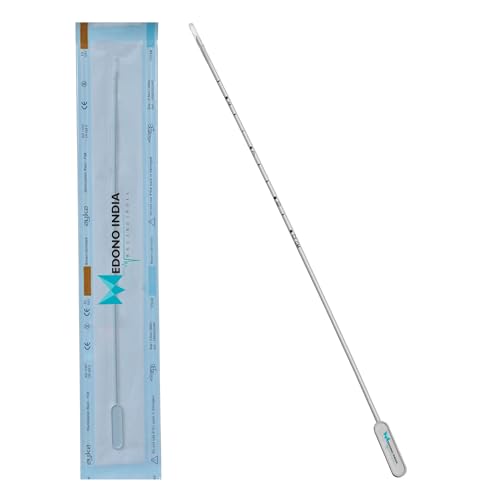 Endomaterial Biopsy Curette (Pack of 10) 10" Inch Sterile Disposable Pipelle Biopsy Curette for Endometrial Tissue Sampling