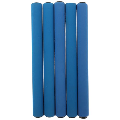 Palos de relevos de esponja de 5 piezas para juegos de pista escolar