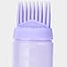 Hair Oil Application Bottle | Portable Scalp Comb Empty Bottle,Scale Design Beauty Tool for Moisturizer Cream, Dry Shampoo, Conditioner