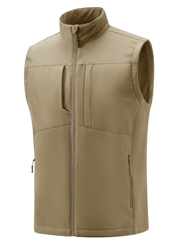 MAGCOMSEN Mens Softshell Vest