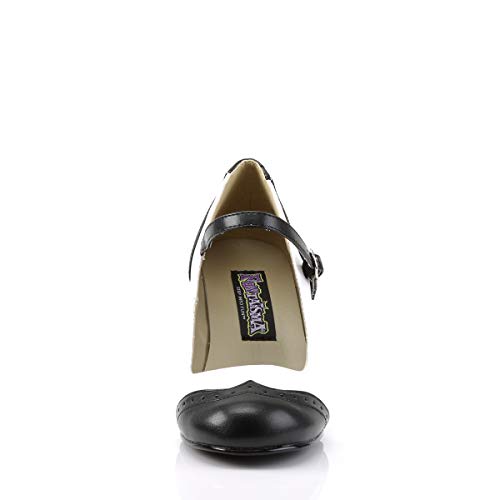 PleaserFlapper 25 - Décolleté con plateau e tacco