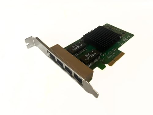 Millennium Technology Pci Express (PCIe x4) Gigabit 4 Port Quad Server Network Adapter Compatiable I350-T4 with Intel Chipset I350AM4 | 1000Mbps... - Image 2