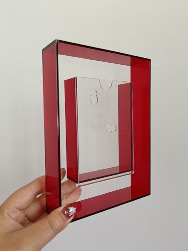 Cadre photo acrylique coloré pour affiche de bureau et mur