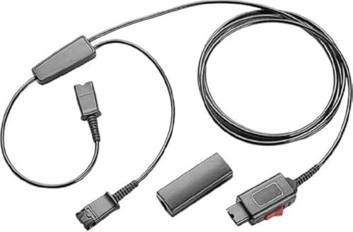 Câble de formation Poly en Y pour connecter 2 casques QD de double écoute