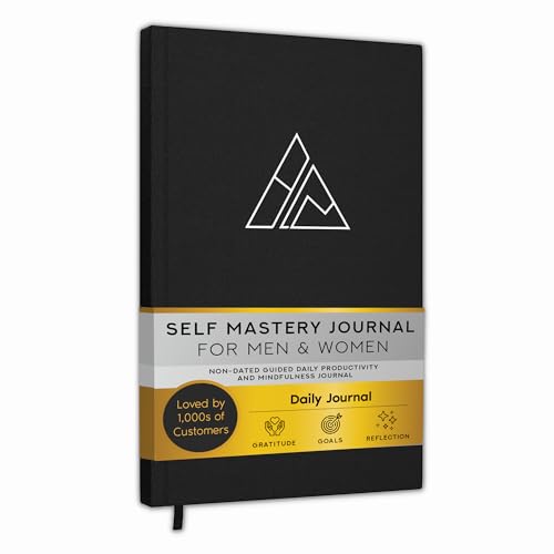 Self-Mastery Journal for Men - Gratitude Journals – 5 Minute Jour...