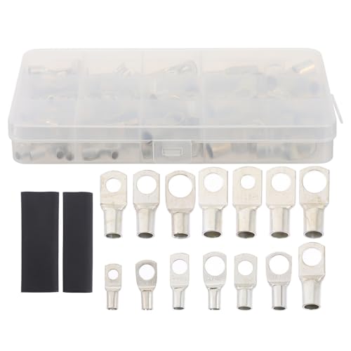Terminales de cobre GALPADA para cables eléctricos de vehículos mantenimiento 220pcs