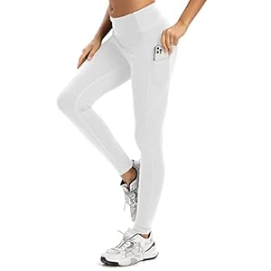 adorence Leggings for Women UK, Gym Leggings for Women with Pockets, Sports Leggings Opaque, Yoga Pants High Waisted