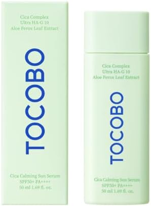 TOCOBO: CICA CALMING SUN SERUM SPF50+ PA+++