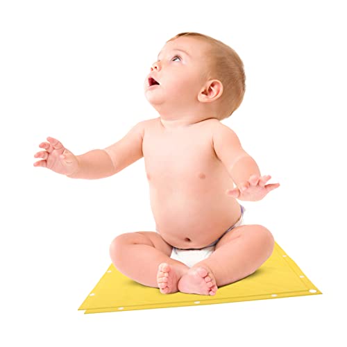 Toddmomy 1Pc Thicken Baby Infants Playing Children'S Large Carpet Thick Room For Soft Living Yellow Crawling Anti Cartoon Kidsyellow Comfortable Slip Rug Play Ground Kids Mat Peuters - Afbeelding 3