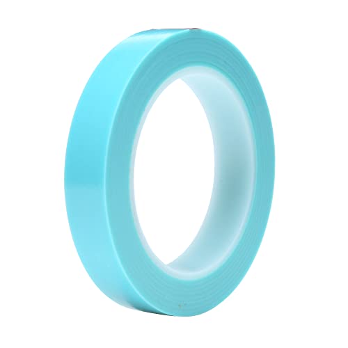 Image of Scotch High Temperature Fine Line Tape 4737T, Translucent Blue Color, Color Separation, Excellent Comformability, 5.1 mil, 3 /4 in x 36 yd, 48 /Case