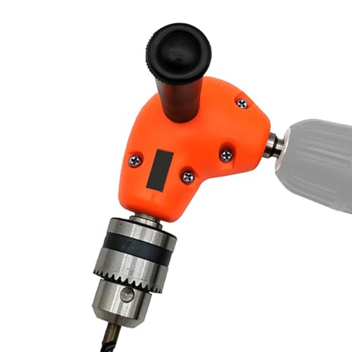 WJnflQN Taladro eléctrico de ángulo recto, Fuerza de taladro de ángulo recto - Herramienta de perforación inalámbrica de 90 grados | Herramienta de reparación de espacio estrecho, accesorio de