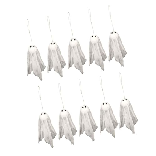 Espíritus voladores blancos para decoraciones de fiesta de Halloween al aire libre decoraciones de Halloween para jardín interior decoraciones colgantes