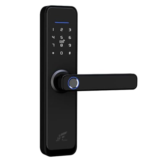 Fechadura Digital Eletrônica Biometrica Inteligente Wifi App, Cartão NFC, SENHA