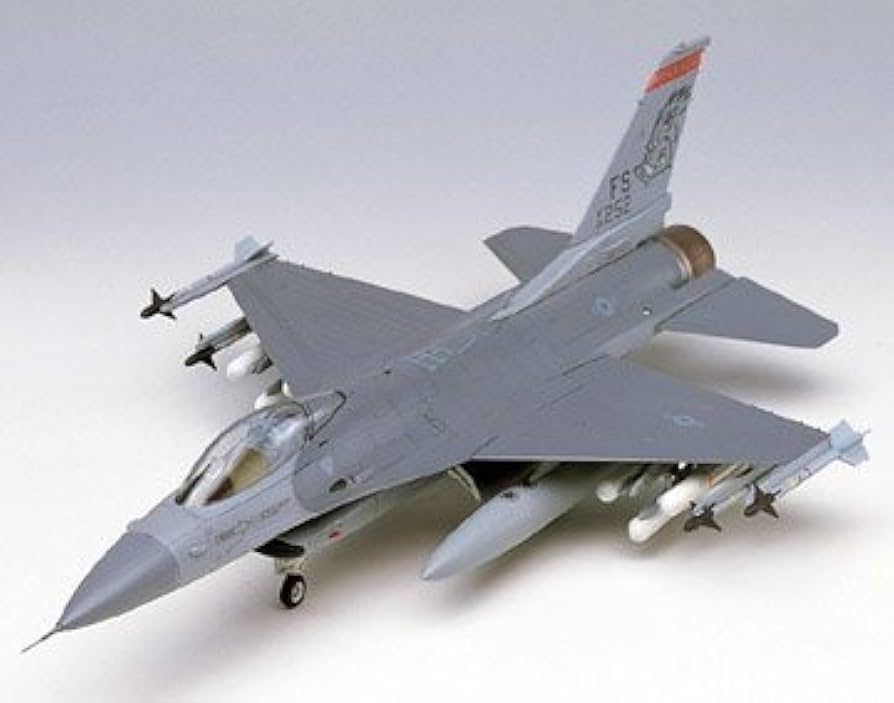 Amazon.com: 1/48 F-16C Fighting Falcon-Raz Academy Model