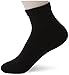 Hanes womens Comfortsoft Ankle 6 Pair Pack Socks, Black, 5 US