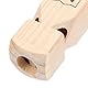 TOYANDONA Holzzug Pfeife Kinder Musikinstrument Spielzeug Pfeife Zug Wood Train Whistle - Holzpfeife Zug Whistle FüR Geburtstag, Weihnachten, Karneval, 18.8*3.4*3.4cm