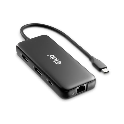 Station d'accueil USB-C Club3D CSV-2551 hub Premium 8K30Hz avec charge PD 100W