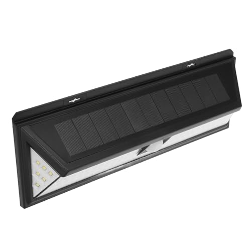 LIFKOME Lámpara LED Solar Sensor de Movimiento para Jardín y Exteriores, Luz de Seguridad Alimentada por Energía Solar, Ahorro de Energía, Kit 1 Unidad
