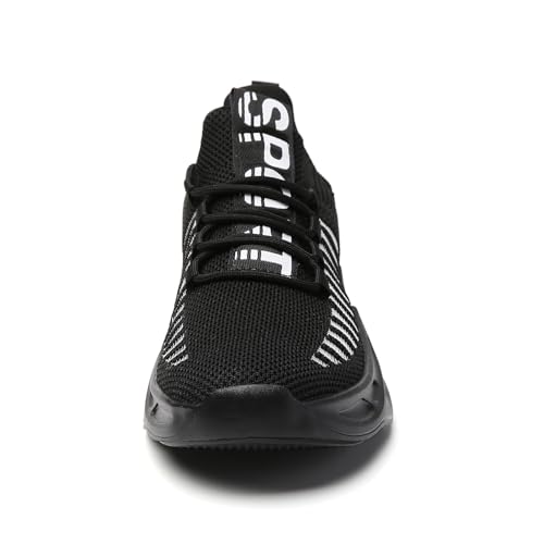 TSIODFO Men's Slip On Sneakers Tennis Walking Shoes3