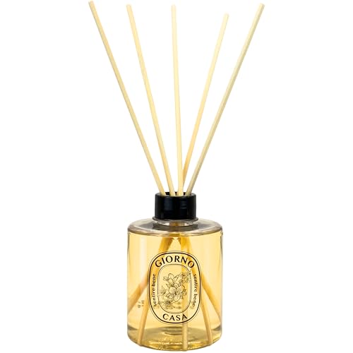 Difusor de Fragrância Para Casa Perfumada e Aromatizada, Flor de Baunilha, Giorno Casa, 250 ml, Amar