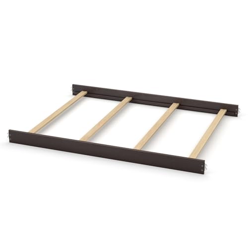 Full-Size Solid Wood Conversion Kit Bed Rails for Evolur Convertible Cribs