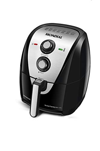 Fritadeira sem óleo Family Inox 5,5L 220V, Mondial - AF-55-I