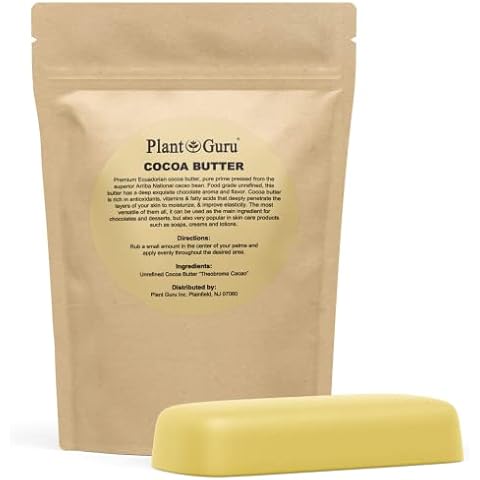 Plant Guru Raw Cocoa Butter 8 oz. Cover
