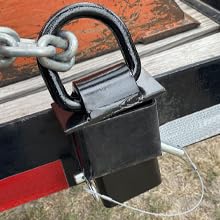 Stake Pocket D Ring for Trailer 1/2" Hitch Pin 4 Holes, 18,000lbs Heavy Duty D-Ring Removable Tie Downs for for Utility Trailers, Flatbed Trucks(4 Pack) - Image 8