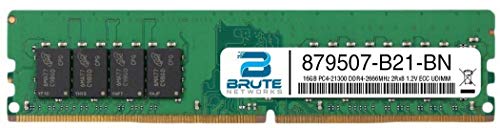 HP 79507-B21 16GB PC4-21300 DDR4-2666MHz 2Rx8 1.2V ECC UDIMM