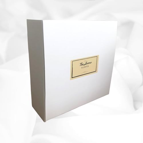 Tea and Biscuits Gift Set Hamper With Traditional British Biscuit Selection, Premium English Tea Tin & 40 Tea Bags, Viennese Whirls Choc Chip Cookies & More | Tea and Biscuit Lovers Gift Set