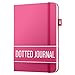 Produktbild Scribbles That Matter Notizbuch A5 dotted - Your 150 Seiten Bullet Dotted Journal Auslaufsicheres, 120gsm dickes Papier für die Arbeit Hardcover notizbuch dotted (5,75 x 8,5), Rosa